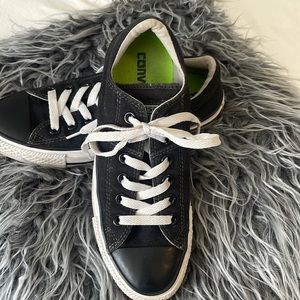 Rare Converse All⭐️Star Black toe bumper Women’s US 7